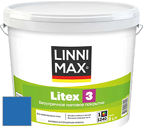 Краска LINNIMAX LITEX 3 / ЛИННИМАКС ЛИТЕКС 3 (ALPINA PREMIUM WAND) латексная краска цвет NCS S 2565-R80B 