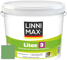 Краска LINNIMAX LITEX 3 / ЛИННИМАКС ЛИТЕКС 3 (ALPINA PREMIUM WAND) латексная краска цвет NCS S 2050-G20Y 