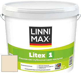 Краска LINNIMAX LITEX 1 / ЛИННИМАКС ЛИТЕКС 1 (CAPAROL SAMTEX 3) высокоэкологичная латексная краска цвет Curcuma 90 