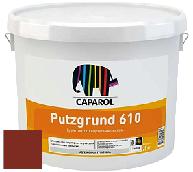 Краска CAPAROL Putzgrund Pro 610 грунтовочная краска цвет Rubin 15 