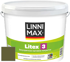 Краска LINNIMAX LITEX 3 / ЛИННИМАКС ЛИТЕКС 3 (ALPINA PREMIUM WAND) латексная краска цвет NCS S 5540-G50Y 