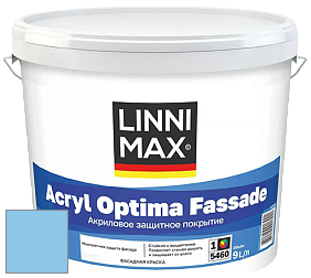Краска LINNIMAX ACRYL OPTIMA FASSADE / ЛИННИМАКС АКРИЛ ОПТИМА ФАСАД (ALPINA) акриловая краска цвет NCS S 0540-R90B 