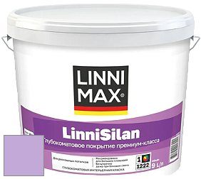 Краска LINNIMAX LinniSilan /ЛИННИМАКС ЛинниСилан (CAPAROL CAPASILAN) глубокоматовая краска цвет NCS S 1040-R50B 