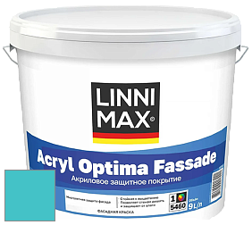 Краска LINNIMAX ACRYL OPTIMA FASSADE / ЛИННИМАКС АКРИЛ ОПТИМА ФАСАД (ALPINA) акриловая краска цвет NCS S 1050-B30G 