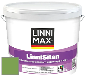 Краска LINNIMAX LinniSilan /ЛИННИМАКС ЛинниСилан (CAPAROL CAPASILAN) глубокоматовая краска цвет NCS S 2060-G30Y 