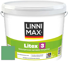Краска LINNIMAX LITEX 3 / ЛИННИМАКС ЛИТЕКС 3 (ALPINA PREMIUM WAND) латексная краска цвет NCS S 2050-G10Y 
