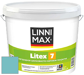 Краска LINNIMAX LITEX 7 / ЛИННИМАКС ЛИТЕКС 7  (CAPAROL SAMTEX 7) латексная краска цвет Verona 145 