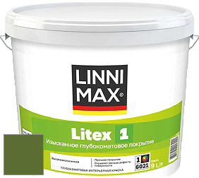 Краска LINNIMAX LITEX 1 / ЛИННИМАКС ЛИТЕКС 1 (CAPAROL SAMTEX 3) высокоэкологичная латексная краска цвет Pinie 35 