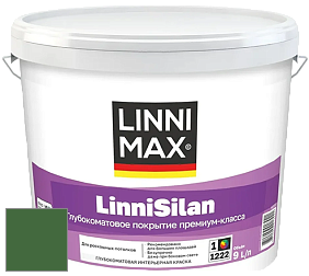 Краска LINNIMAX LinniSilan /ЛИННИМАКС ЛинниСилан (CAPAROL CAPASILAN) глубокоматовая краска цвет NCS S 4550-G20Y 