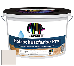 Краска CAPAROL HOLZSCHUTZFARBE PRO краска для древесины акриловая кроющая универсальная. цвет Warmweiß 