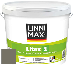 Краска LINNIMAX LITEX 1 / ЛИННИМАКС ЛИТЕКС 1 (CAPAROL SAMTEX 3) высокоэкологичная латексная краска цвет Tundra 10 