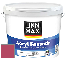 Краска LINNIMAX ACRYL FASSADE / ЛИННИМАКС АКРИЛ ФАССАДЕ (CAPAROL) акриловая фасадная краска цвет Rose 100 