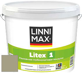 Краска LINNIMAX LITEX 1 / ЛИННИМАКС ЛИТЕКС 1 (CAPAROL SAMTEX 3) высокоэкологичная латексная краска цвет Tundra 35 