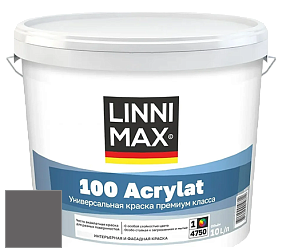 Краска LINNIMAX 100 ACRYLAT / ЛИННИМАКС 100 АКРИЛАТ (CAPAROL AMPHIBOLIN) акриловая краска цвет Granit 15 