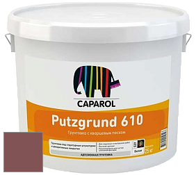 Краска CAPAROL Putzgrund Pro 610 грунтовочная краска цвет Barolo 40 