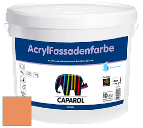 Краска CAPAROL AcrylFassadenfarbe PRO/Капарол Акрилфассаденфарбе ПРО матовая краска цвет Aprico 160 