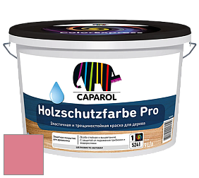 Краска CAPAROL HOLZSCHUTZFARBE PRO краска для древесины акриловая кроющая универсальная. цвет Rose 115 