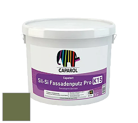 Краска Caparol Capatect Fassadenputz Sil-Si Pro / Капарол Капатек штукатурка структурная камешковая 25 кг. цвет Jade 95 