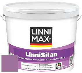 Краска LINNIMAX LinniSilan /ЛИННИМАКС ЛинниСилан (CAPAROL CAPASILAN) глубокоматовая краска цвет NCS S 3040-R40B 