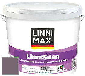 Краска LINNIMAX LinniSilan /ЛИННИМАКС ЛинниСилан (CAPAROL CAPASILAN) глубокоматовая краска цвет NCS S 6010-R30B 