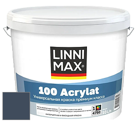 Краска LINNIMAX 100 ACRYLAT / ЛИННИМАКС 100 АКРИЛАТ (CAPAROL AMPHIBOLIN) акриловая краска цвет Lazur 65 