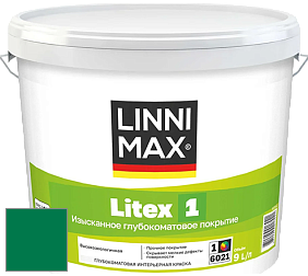 Краска LINNIMAX LITEX 1 / ЛИННИМАКС ЛИТЕКС 1 (CAPAROL SAMTEX 3) высокоэкологичная латексная краска цвет NCS S 3560-G 
