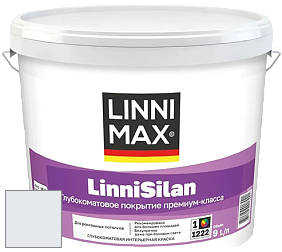Краска LINNIMAX LinniSilan /ЛИННИМАКС ЛинниСилан (CAPAROL CAPASILAN) глубокоматовая краска цвет NCS S 0603-R80B 