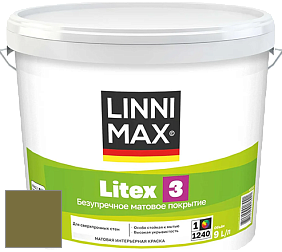 Краска LINNIMAX LITEX 3 / ЛИННИМАКС ЛИТЕКС 3 (ALPINA PREMIUM WAND) латексная краска цвет NCS S 5040-G70Y 