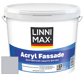 Краска LINNIMAX ACRYL FASSADE / ЛИННИМАКС АКРИЛ ФАССАДЕ (CAPAROL) акриловая фасадная краска цвет NCS S 2005-R60B 