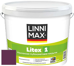 Краска LINNIMAX LITEX 1 / ЛИННИМАКС ЛИТЕКС 1 (CAPAROL SAMTEX 3) высокоэкологичная латексная краска цвет Pink 25 