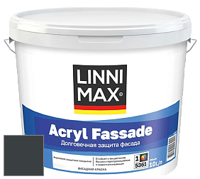 Краска LINNIMAX ACRYL FASSADE / ЛИННИМАКС АКРИЛ ФАССАДЕ (CAPAROL) акриловая фасадная краска цвет NCS S 8505-B 