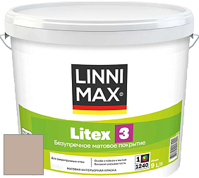 Краска LINNIMAX LITEX 3 / ЛИННИМАКС ЛИТЕКС 3 (ALPINA PREMIUM WAND) латексная краска цвет Siena 45 