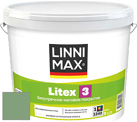 Краска LINNIMAX LITEX 3 / ЛИННИМАКС ЛИТЕКС 3 (ALPINA PREMIUM WAND) латексная краска цвет NCS S 3030-G20Y 