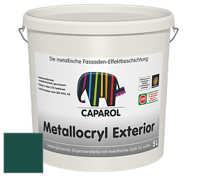 Краска Capadecor Metallocryl Exterior/Кападекор Металлакрил Экстериор шелковисто-глянцевая краска цвет Patina 65 