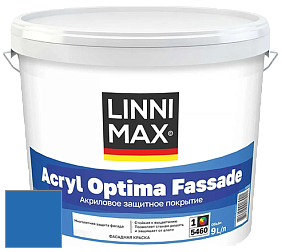 Краска LINNIMAX ACRYL OPTIMA FASSADE / ЛИННИМАКС АКРИЛ ОПТИМА ФАСАД (ALPINA) акриловая краска цвет NCS S 2565-R80B 