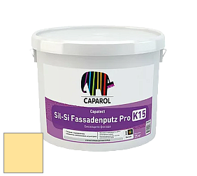 Краска Caparol Capatect Fassadenputz Sil-Si Pro / Капарол Капатек штукатурка структурная камешковая 25 кг. цвет Ginster 150 