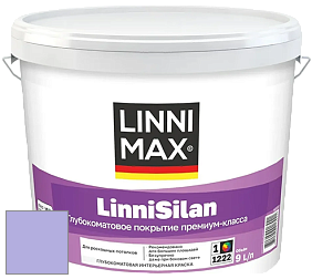 Краска LINNIMAX LinniSilan /ЛИННИМАКС ЛинниСилан (CAPAROL CAPASILAN) глубокоматовая краска цвет NCS S 1040-R60B 