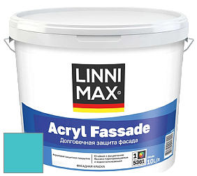 Краска LINNIMAX ACRYL FASSADE / ЛИННИМАКС АКРИЛ ФАССАДЕ (CAPAROL) акриловая фасадная краска цвет NCS S 1050-B30G 