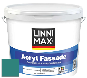 Краска LINNIMAX ACRYL FASSADE / ЛИННИМАКС АКРИЛ ФАССАДЕ (CAPAROL) акриловая фасадная краска цвет NCS S 4040-B60G 