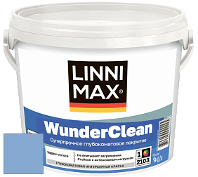Краска LINNIMAX (CAPAROL) WUNDERCLEAN / ЛИННИМАКС ВУНДЕРКЛИН краска премиум-класса цвет Lazur 175 