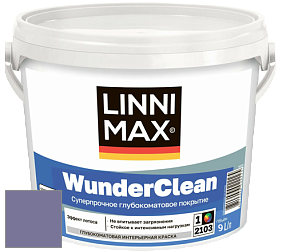 Краска LINNIMAX (CAPAROL) WUNDERCLEAN / ЛИННИМАКС ВУНДЕРКЛИН краска премиум-класса цвет NCS S 4030-R60B 