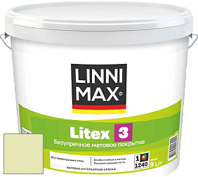 Краска LINNIMAX LITEX 3 / ЛИННИМАКС ЛИТЕКС 3 (ALPINA PREMIUM WAND) латексная краска цвет NCS S 0520-G60Y 