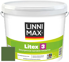 Краска LINNIMAX LITEX 3 / ЛИННИМАКС ЛИТЕКС 3 (ALPINA PREMIUM WAND) латексная краска цвет NCS S 4550-G30Y 