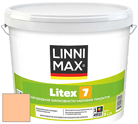 Краска LINNIMAX LITEX 7 / ЛИННИМАКС ЛИТЕКС 7  (CAPAROL SAMTEX 7) латексная краска цвет NCS S 0530-Y40R 