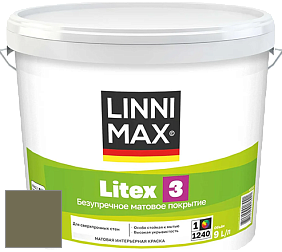 Краска LINNIMAX LITEX 3 / ЛИННИМАКС ЛИТЕКС 3 (ALPINA PREMIUM WAND) латексная краска цвет NCS S 6020-G70Y 