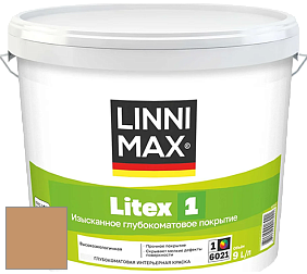 Краска LINNIMAX LITEX 1 / ЛИННИМАКС ЛИТЕКС 1 (CAPAROL SAMTEX 3) высокоэкологичная латексная краска цвет Siena 130 
