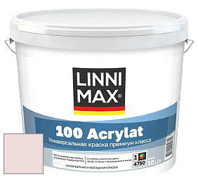 Краска LINNIMAX 100 ACRYLAT / ЛИННИМАКС 100 АКРИЛАТ (CAPAROL AMPHIBOLIN) акриловая краска цвет Rose 15 