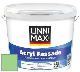 Краска LINNIMAX ACRYL FASSADE / ЛИННИМАКС АКРИЛ ФАССАДЕ (CAPAROL) акриловая фасадная краска цвет NCS S 0550-G20Y 