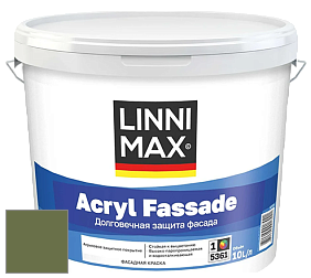 Краска LINNIMAX ACRYL FASSADE / ЛИННИМАКС АКРИЛ ФАССАДЕ (CAPAROL) акриловая фасадная краска цвет Jade 95 