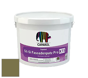 Краска Caparol Capatect Fassadenputz Sil-Si Pro / Капарол Капатек штукатурка структурная камешковая 25 кг. цвет Melisse 65 